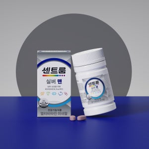 센트룸 실버 맨 멀티비타민 미네랄 50정, 3개