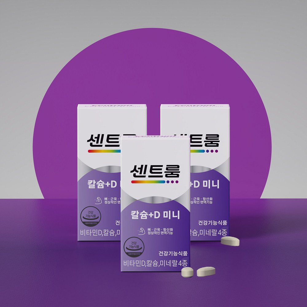 센트룸 칼슘+D미니 120정, 3개