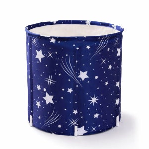 스토리빙 반신욕 1인 간이욕조 사우나 원룸 휴대용 접이식 욕조