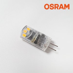 오스람 LED 핀 램프 12V 1.8W 기존 할로겐 20W 대체용 G4 1개입