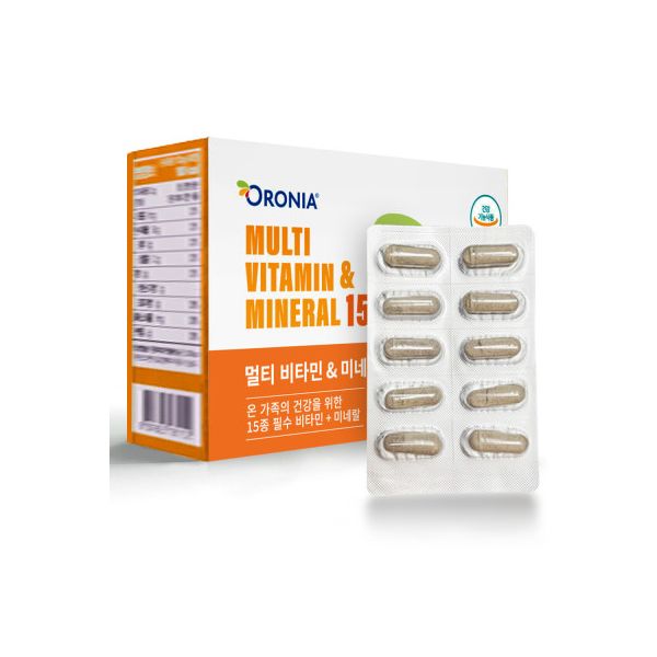 멀티비타민 & 미네랄 15 종