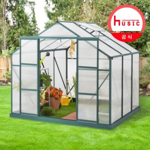 조립식온실 폴리카보네이트 아크릴 온실하우스 AS220 2.2X2.4m