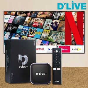 딜라이브 플러스 UHD OTT 셋탑박스 H5 넷플릭스 유튜브 미러링 캠핑