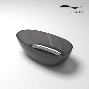 더죤테크 필로토 천연수지 판타즈마 욕조 8802 다크그레이 이동식 프리스탠딩 욕조