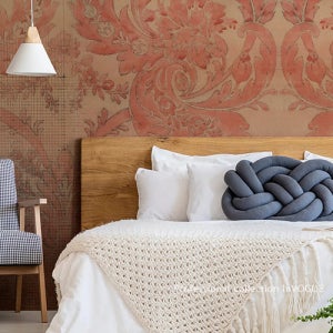 오뷔송루즈 뮤럴 유럽감성 빅패턴 수입벽지