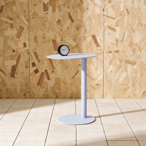 타원형 사이드테이블 소파 철제 철재 카페 매장 침대 사이드협탁 디스플레이 자체제작 국내제작