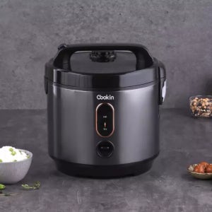 키친플라워 쿠킨 전기밥솥 10인용 1.8L 대용량 다용도찜기 KCJ-GB1300CP