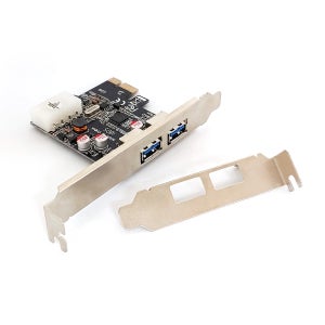 [이지넷유비쿼터스] USB3.0 2포트 PCI E 카드 LP타입 NEXT-212U3 PCI-E renew