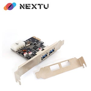 USB3.0 2포트 PCI E 카드 LP타입 NEXT-212U3 PCI-E renew