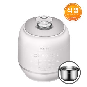 쿠첸 121+ 10인용 올스텐 IH전기압력밥솥 블라썸화이트 CRT-RPS1091BW