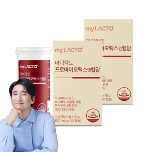 마이락토 프로바이오틱스앤 혈당 바나바잎추출물 장건강 유산균 당화혈색소 30캡슐, 2개