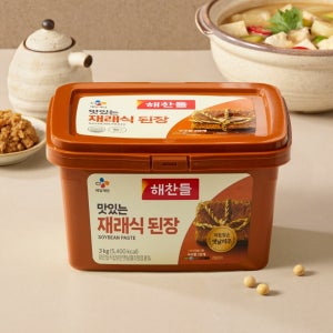 해찬들 재래식 된장 3kg, 2개