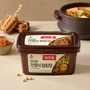 해찬들 구수한 집된장 2.3kg, 1개
