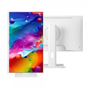 미켈란 24PMT5 화이트 IPS 리얼100 TYPE-C 멀티스탠드 59~61cm(24인치)