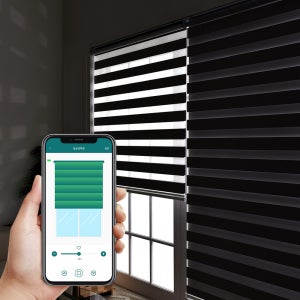 아라크네 전동블라인드(앱사용) 슬림암막모드 45x40