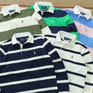 폴로 랄프로렌 26SS 스트라이프 럭비티셔츠 5color