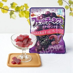 부르봉 페투치네 젤리 일본 구미 이탈리안포도맛, 50g, 1개