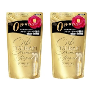 츠바키 프리미엄 리페어 헤어 워터 리필 260ml 2팩 TSUBAKI Shiseido Premium Repair Hair Water Refill