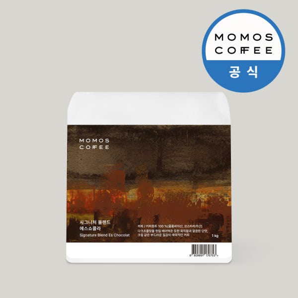 모모스커피 에스쇼콜라 블렌드 스페셜티 원두 1kg 홀빈 대용량