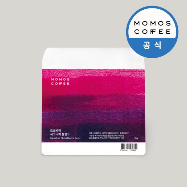 모모스커피 므쵸베리 블렌드 스페셜티 원두 1kg 홀빈 대용량