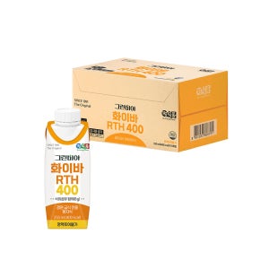 정식품 그린비아 RTH 화이바400 250ml 18팩 피딩줄 포함 신제품