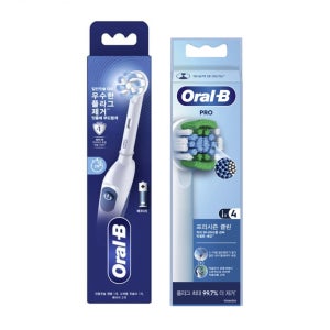 오랄비 배터리 전동칫솔 DB5 화이트 리필모 EB20-2