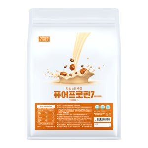 프로틴스토리 맛있는 단백질 퓨어프로틴7 카라멜마끼아또 3kg