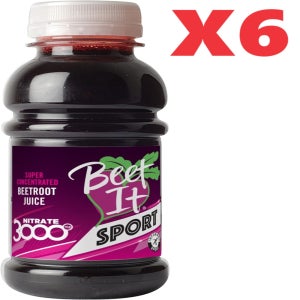 [영국정품] 250ml 6병 비트잇 스포츠 나이트레이트 3000 질산염 충전 Beet It Sport Nitrate 3000