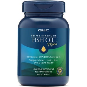 GNC 트리플 스트렝스 피쉬 오일 미니 소프트겔 120개