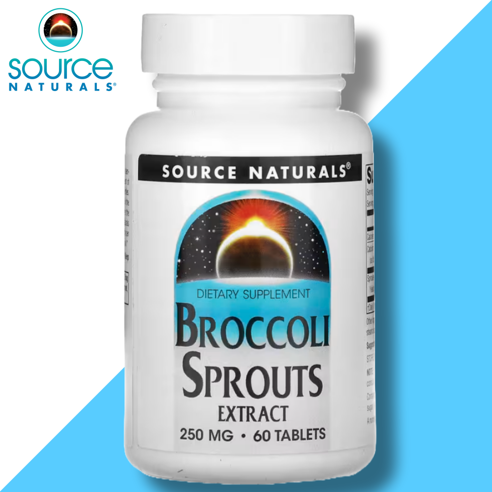 소스 네추럴스 <b>브로콜리 새싹 추출물</b> 250mg 60정