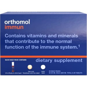 Orthomol Immun 오쏘몰 이뮨 바이알 액상 및 타블렛 30일분
