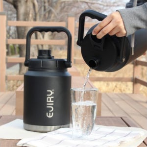 에지리 휴대용 대용량 캠핑 아웃도어 손잡이 보온 보냉 물통 물병 - 홀트 빅저그 2L