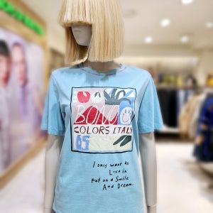 베네통 마카롱 티셔츠 BATS17311