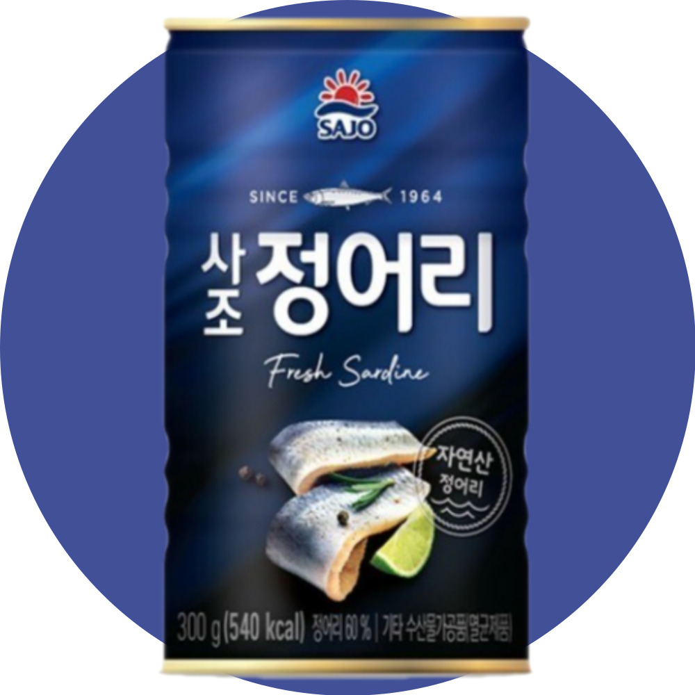 인도네시아 킹스피셔 정어리 통조림 토마토소스 맛 정어리캔 155G 아시안푸드