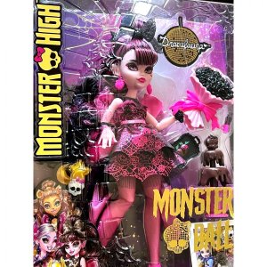 마텔 몬스터하이 DRACULARA Monster Ball Fashion Doll w accessories 피규어 미국 발송