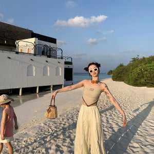 몰디브 주름 팬츠 2COLOR