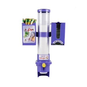 커피 녹차 정리 보관통 일회용 정수기 종이컵 디스펜서