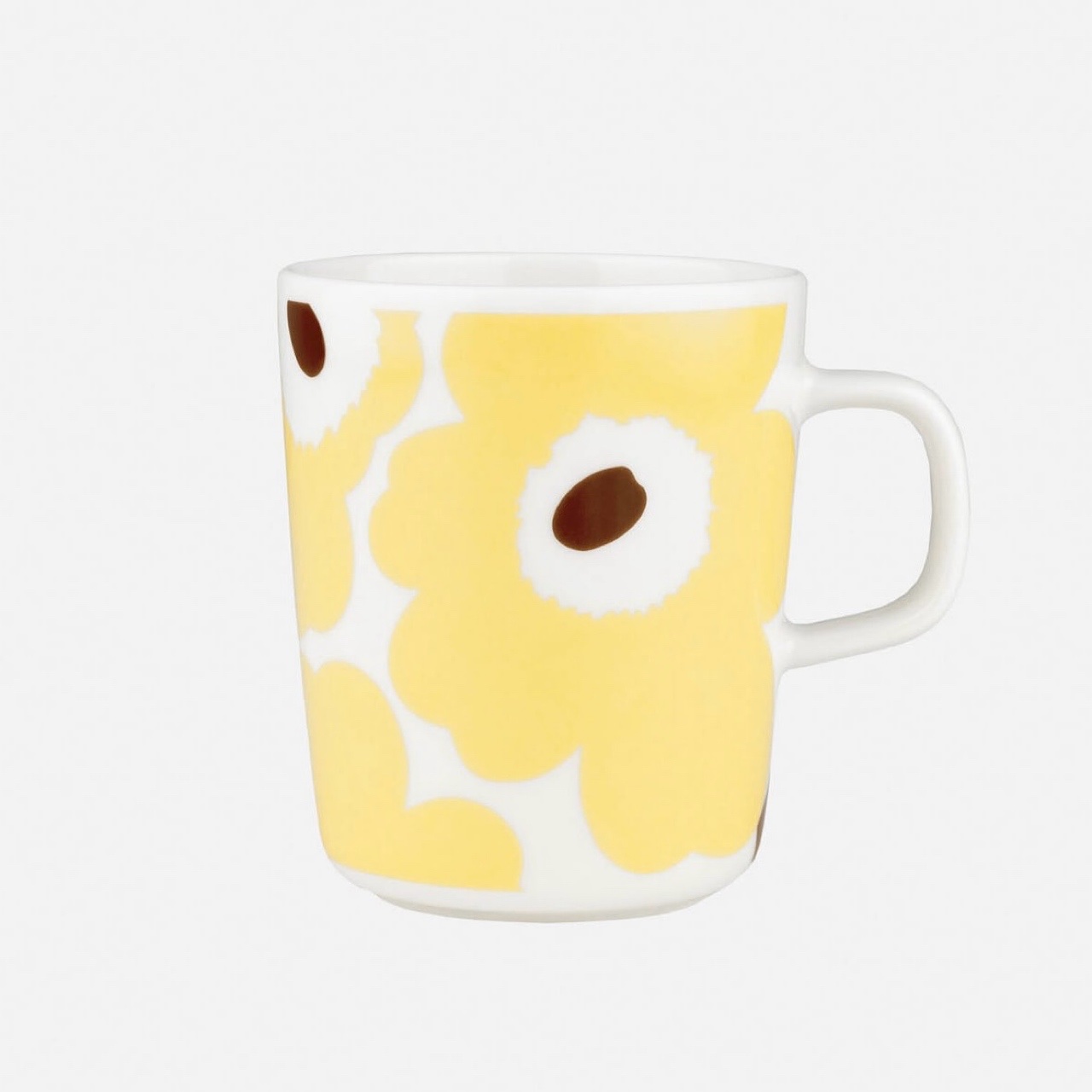 마리메꼬 일본 머그컵 250ML 우니꼬 옐로우 Unikko