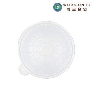 225파이 탕용기용 뚜껑 감자탕포장 200개 일회용 포장용 배달용기