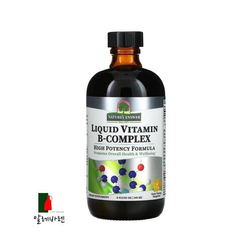 네이쳐스<b>앤서</b> 액상 <b>비타민</b>B 컴플렉스 귤맛 240ml
