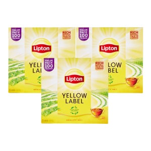 립톤 핫티 블랙 옐로우 라벨 (2g x 100개입) 3개