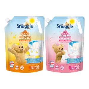 스너글 실내건조 섬유유연제 허거블 선샤인 2.6L 2개