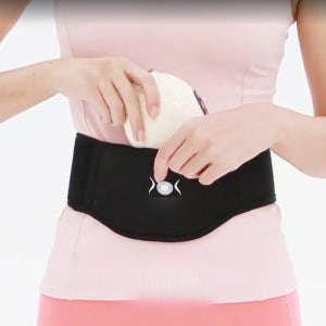 바디엠 위경련 경혈뜸질기 복부 배 찜질기 온열기