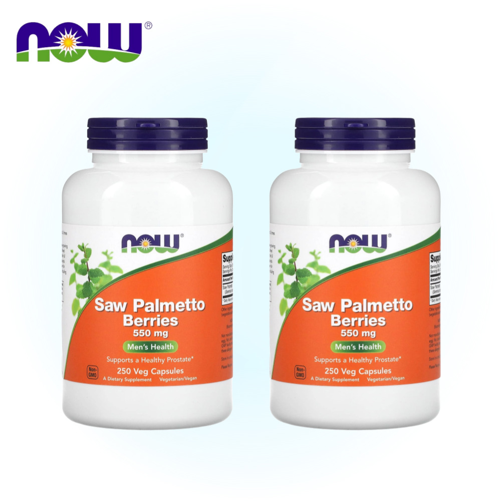 <b>나우푸드 쏘팔메토</b> Saw Palmetto 250정, 2개