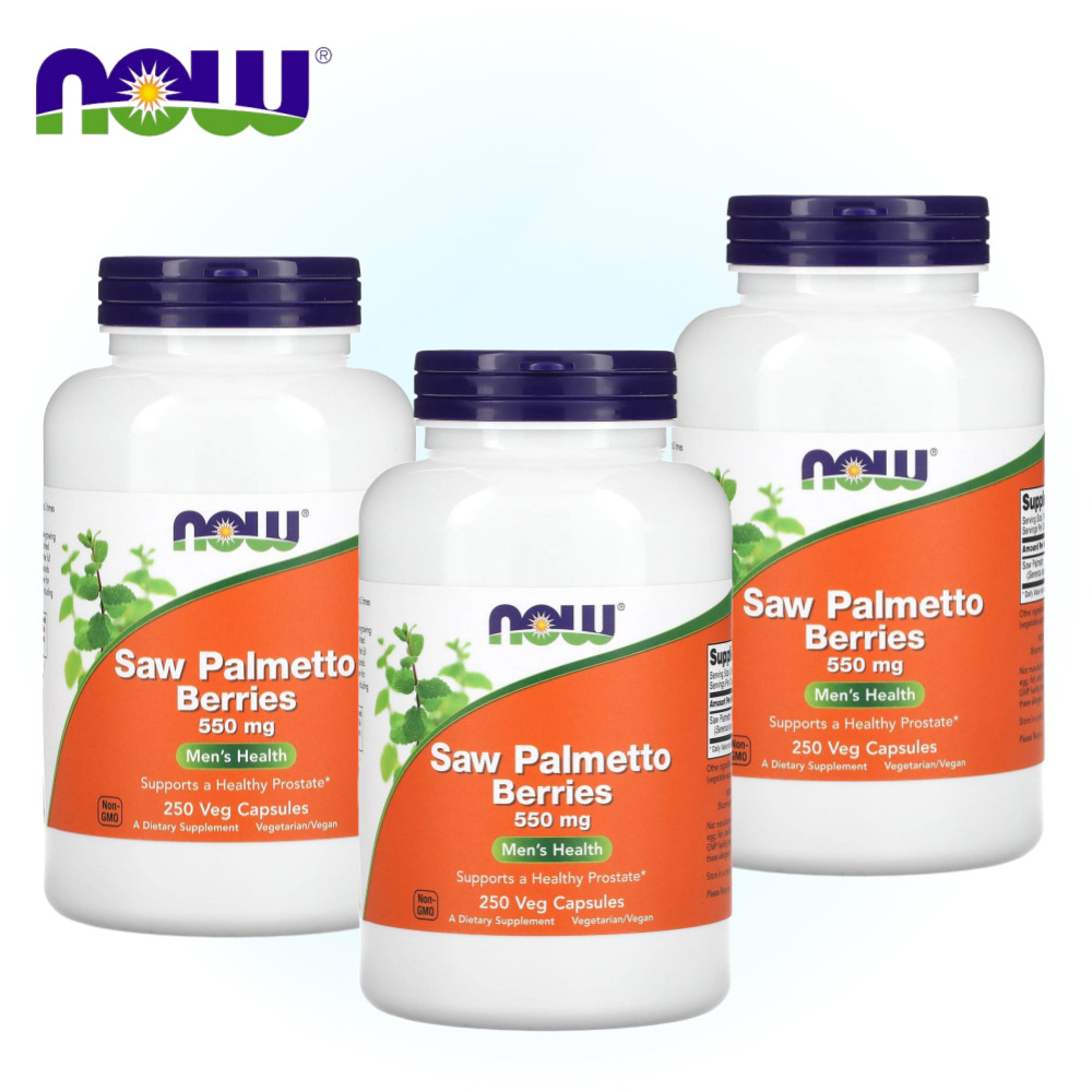 나우푸드 쏘팔메토 <b>Saw Palmetto</b> 250정, 3개