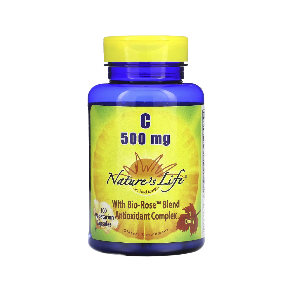 <b>네이처스라이프 비타민C</b> 500mg 100베지캡슐