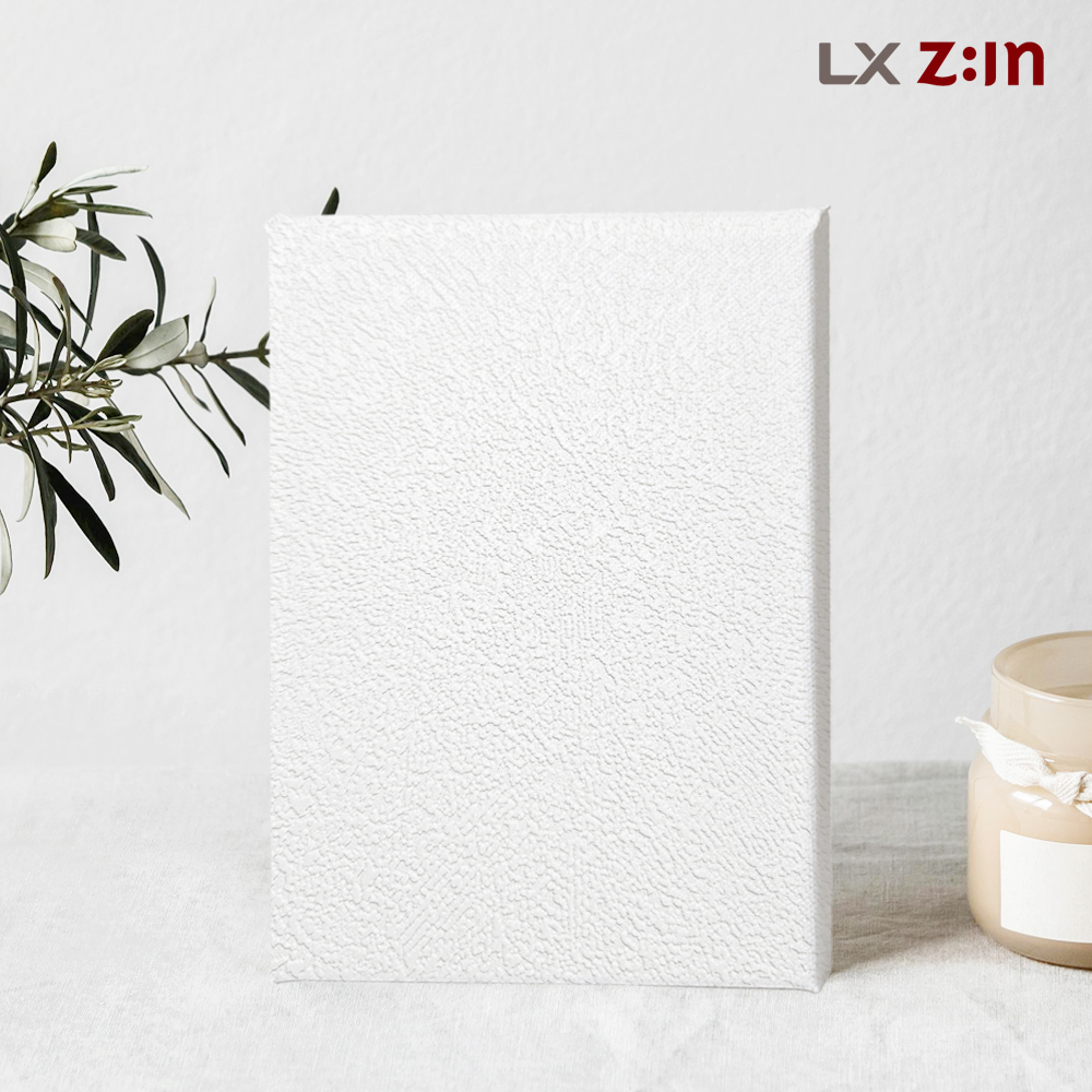 LX 실크벽지 베스띠 82546-01 러프 터치 스노우 화이트 친환경 만능풀바른벽지 도배
