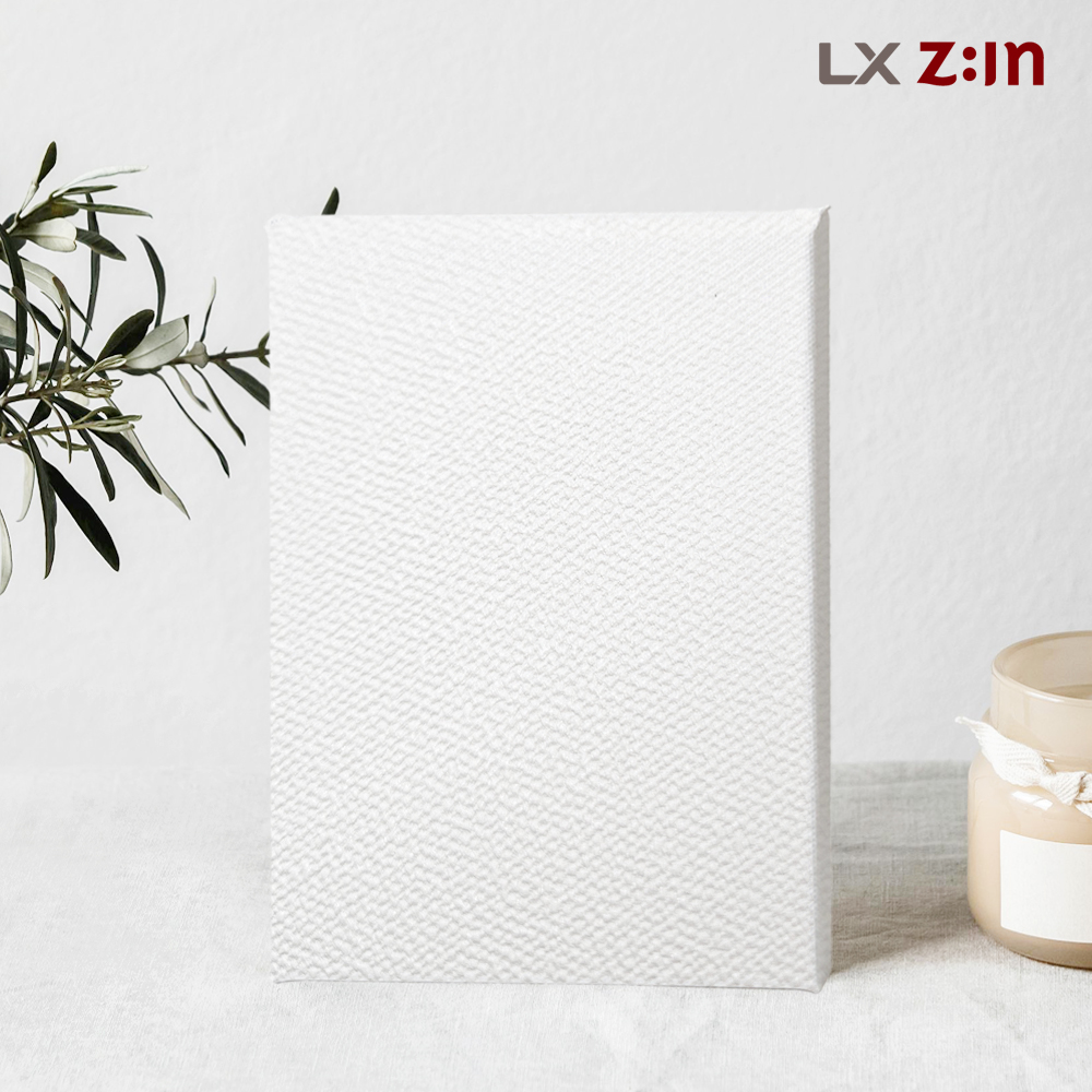LX 실크벽지 베스띠 82555-01 내추럴 패브릭 코코넛 화이트 친환경 만능풀바른벽지