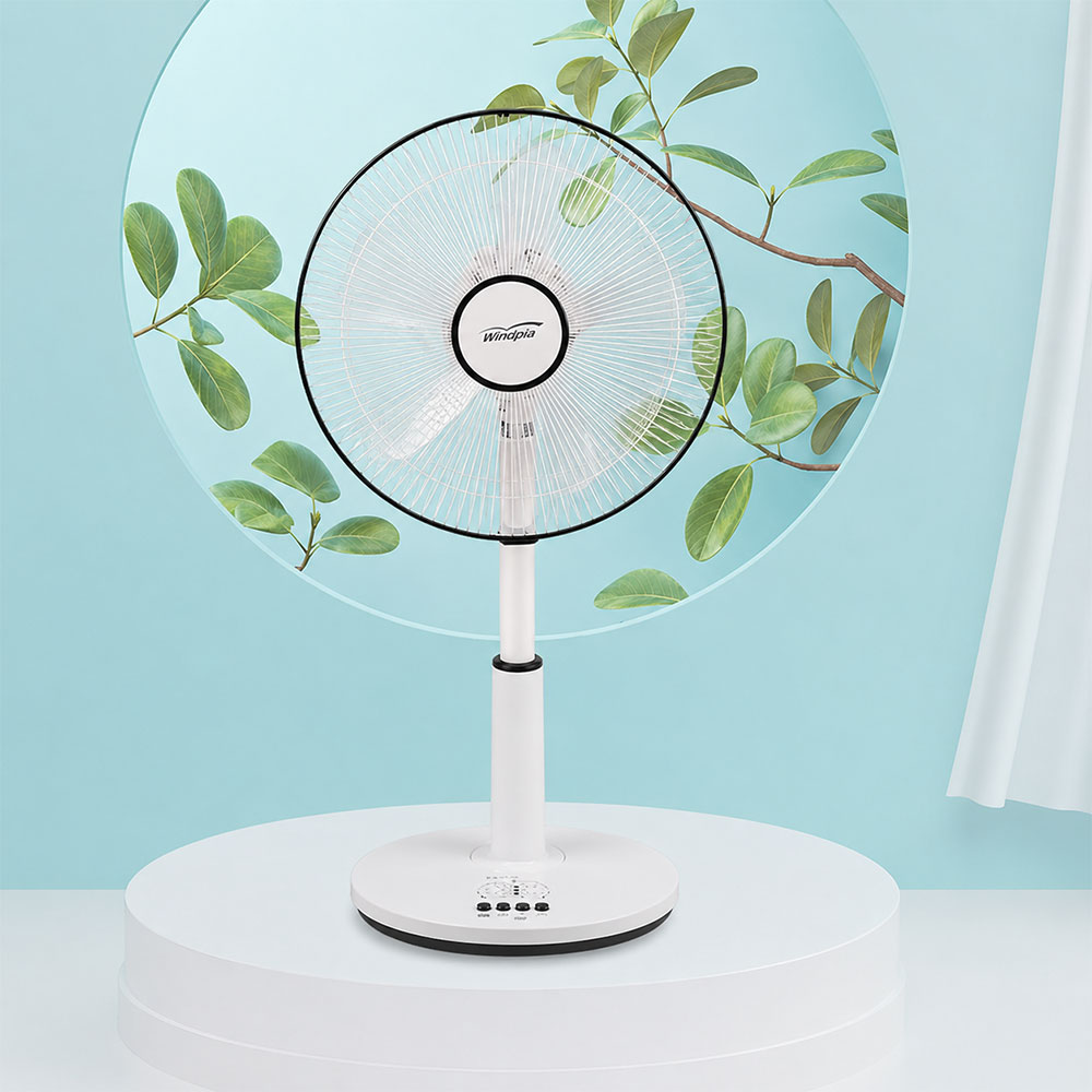 가정용 거실 저소음 선풍기 스탠드 화이트 원룸 아기