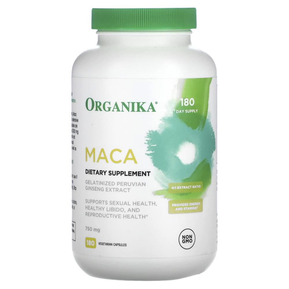 <b>올가니카</b> 마카 750mg 베지 캡슐 180정